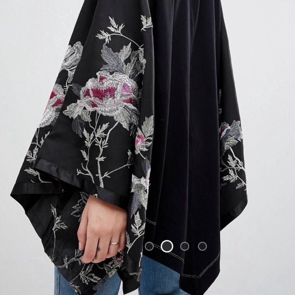 FP Sydney Embroidered Batwing Sleeve Blouse